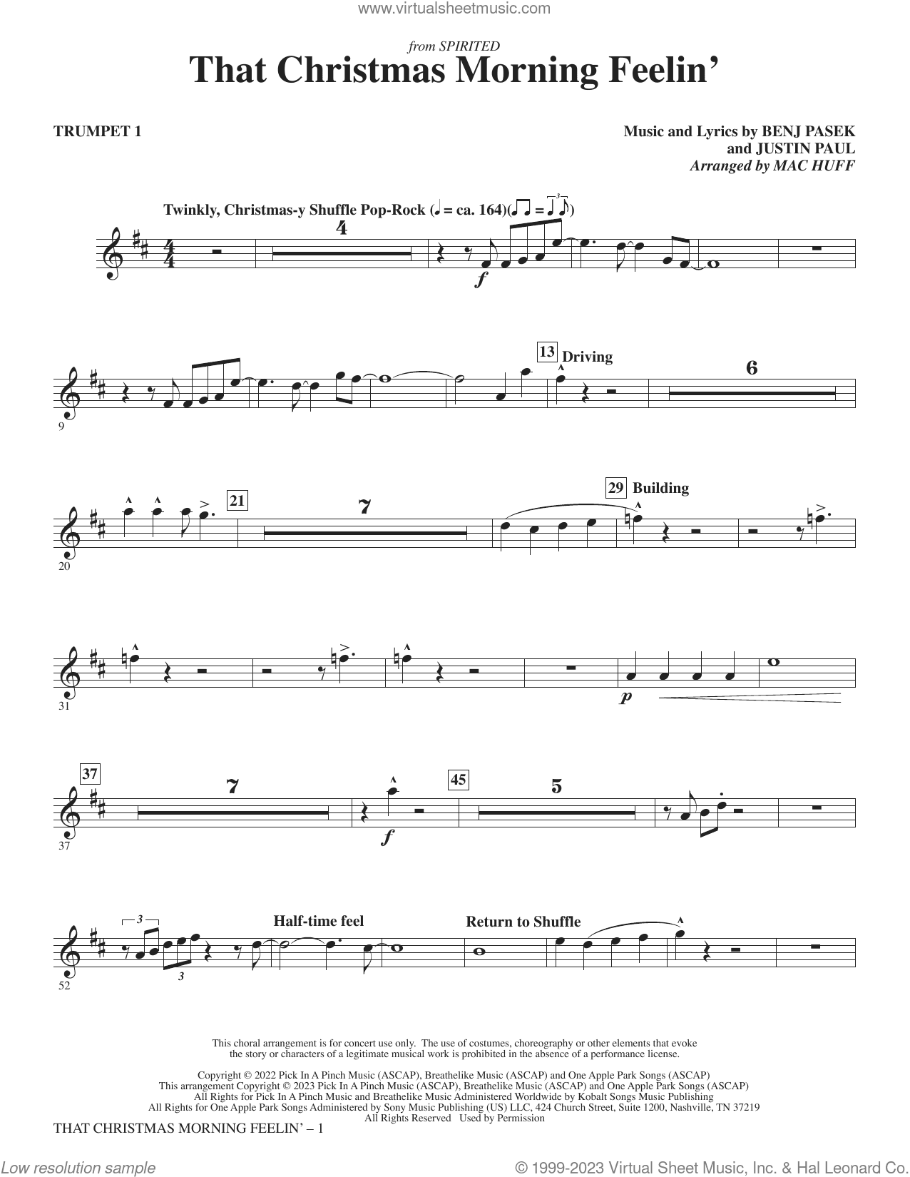 That Christmas Morning Feelin' (from Spirited) (arr. Mac Huff)