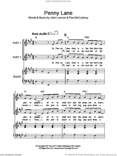 Penny Lane (arr. Rick Hein)