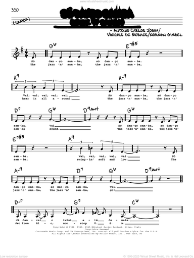 Jazz 'N' Samba (So Danco Samba) (Low Voice)