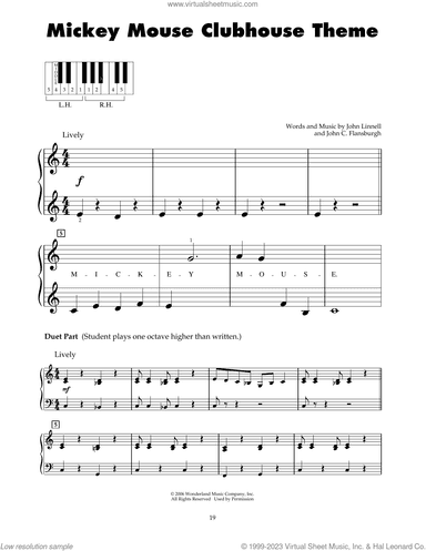 Mickey Mouse Clubhouse Theme