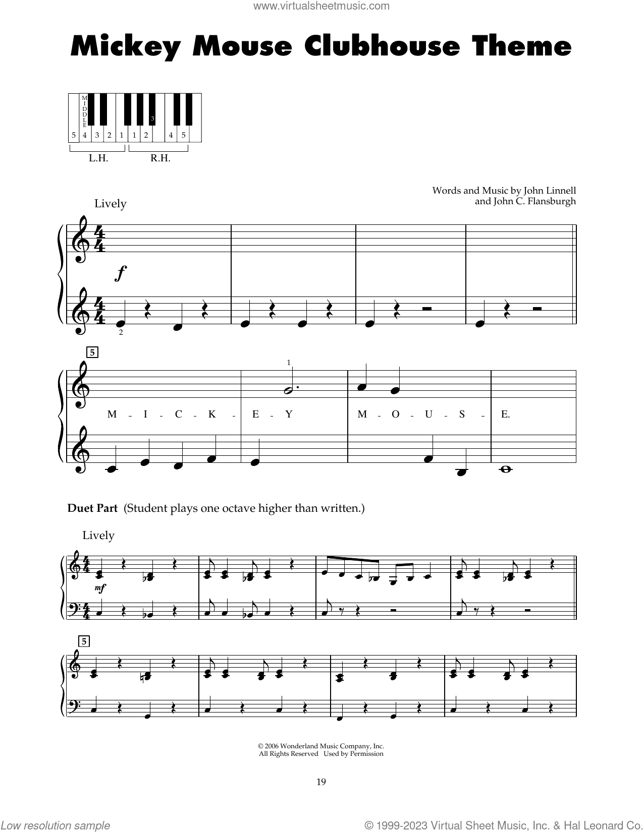 Mickey Mouse Clubhouse Theme