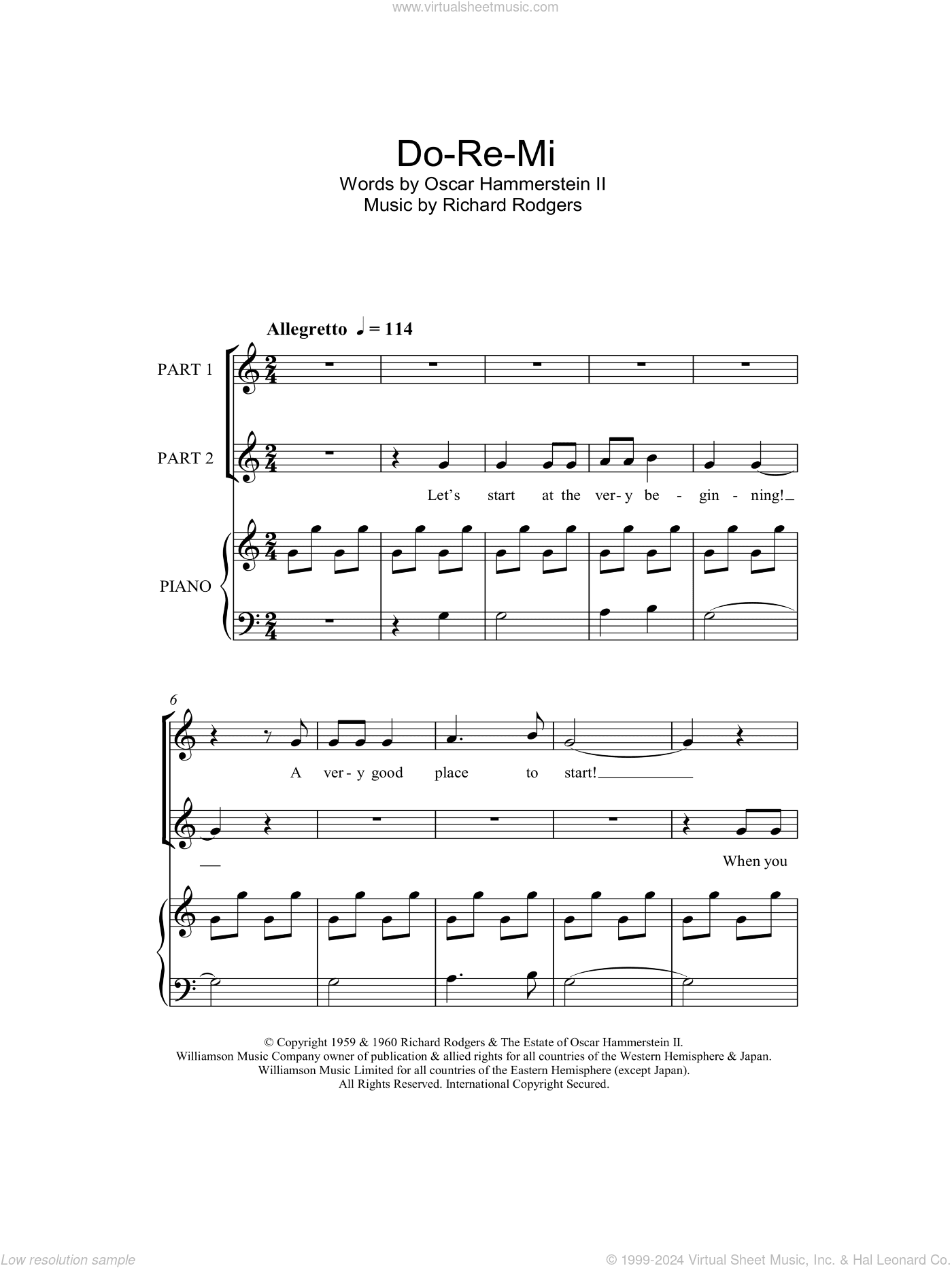 Do-Re-Mi (from The Sound of Music) (arr. Rick Hein)
