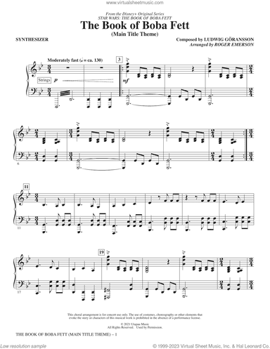 The Book Of Boba Fett (Main Title Theme) (arr. Roger Emerson)