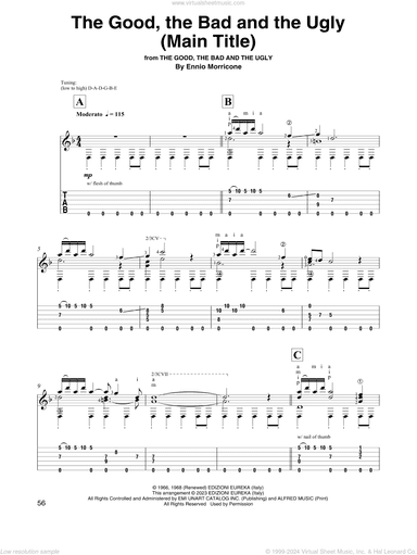 The Good, The Bad And The Ugly (Main Title) (arr. David Jaggs)