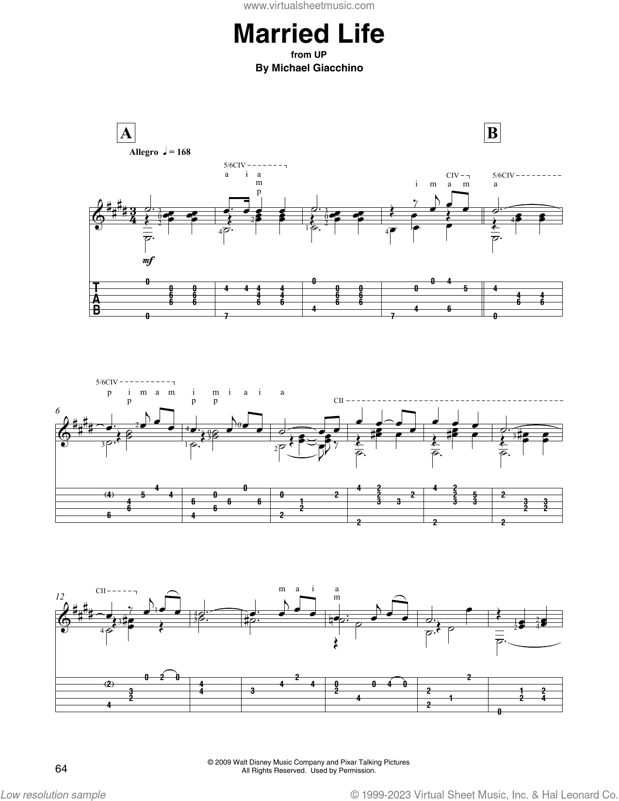 Married Life (from Up) (arr. David Jaggs)