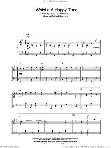 I Whistle A Happy Tune