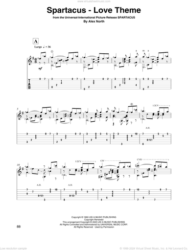 Spartacus - Love Theme (arr. David Jaggs)