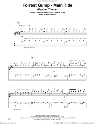 Forrest Gump - Main Title (Feather Theme) (arr. David Jaggs)