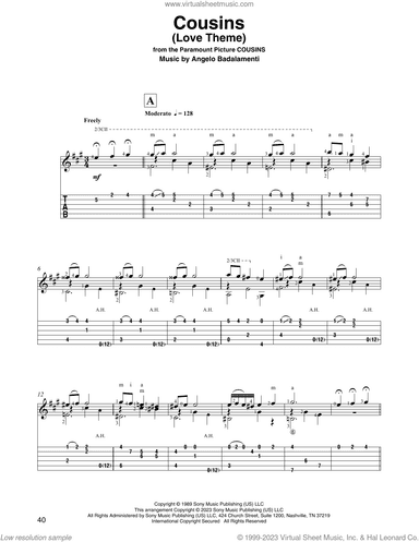 Cousins (Love Theme) (arr. David Jaggs)