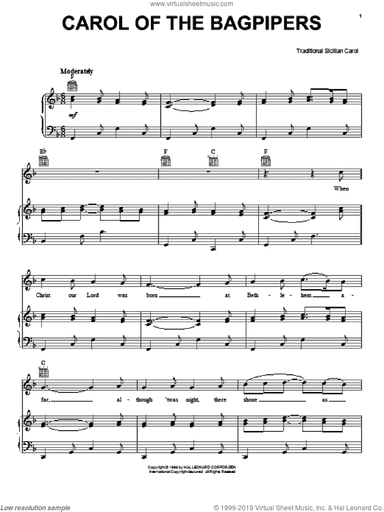 Carol Of The Bagpipers