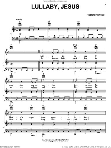 Lullaby, Jesus
