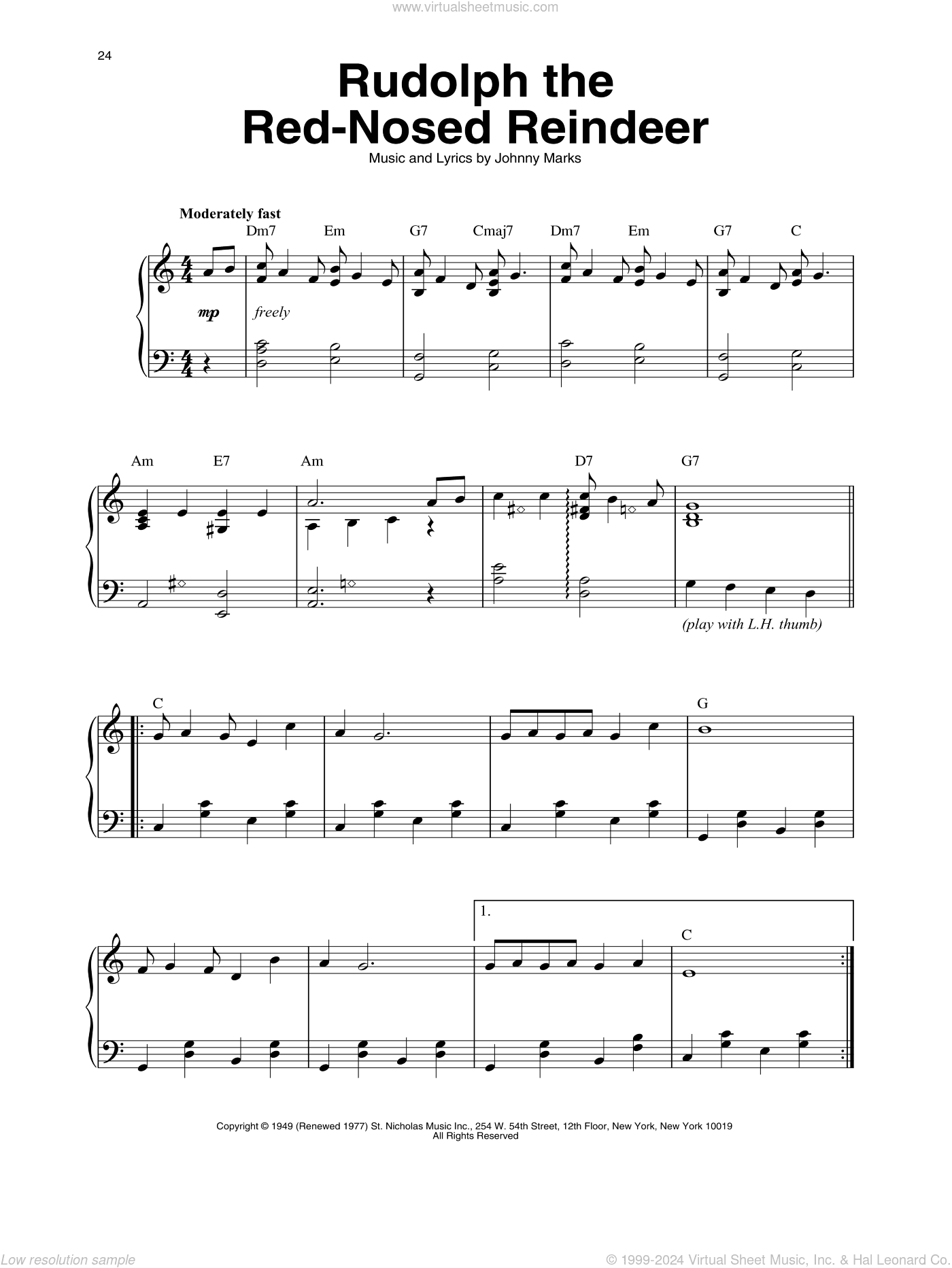Rudolph The Red-Nosed Reindeer (arr. Maeve Gilchrist)