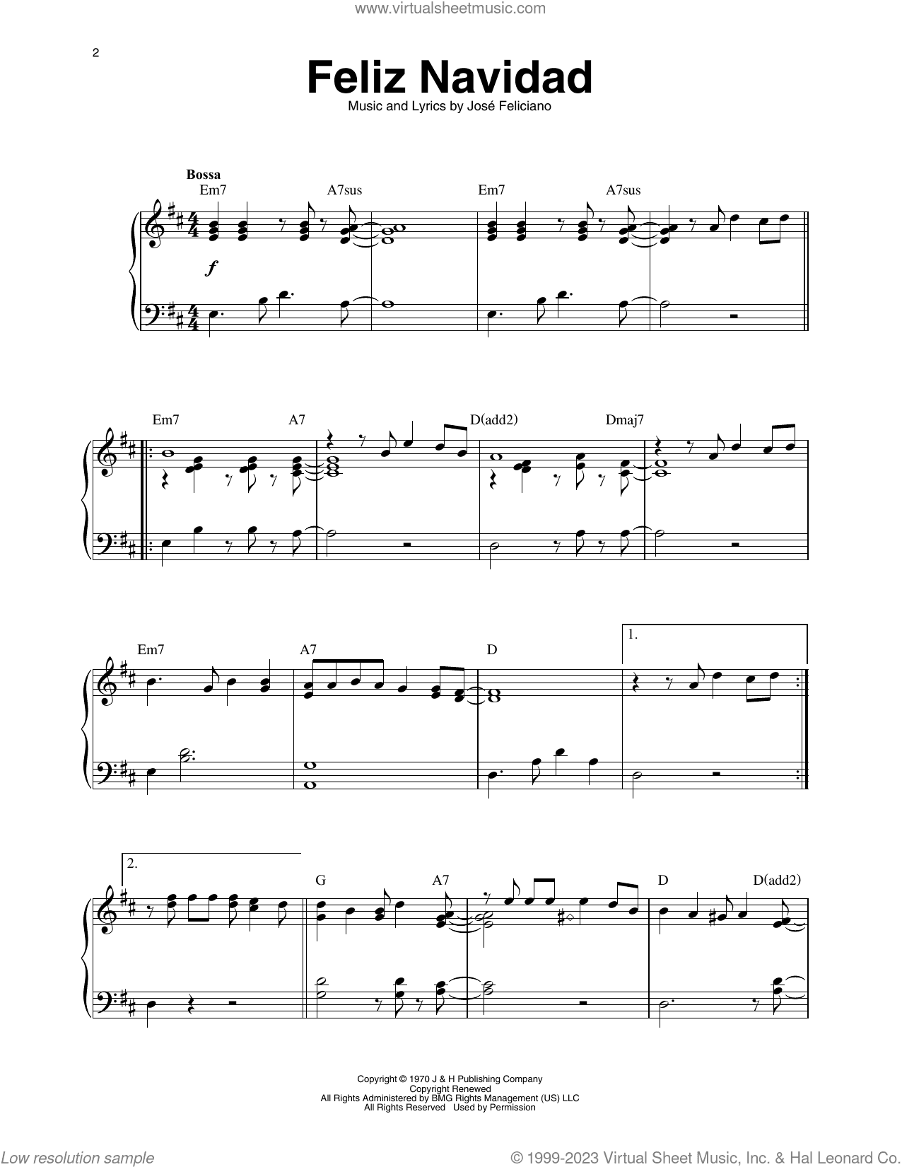 Feliz Navidad (arr. Maeve Gilchrist)