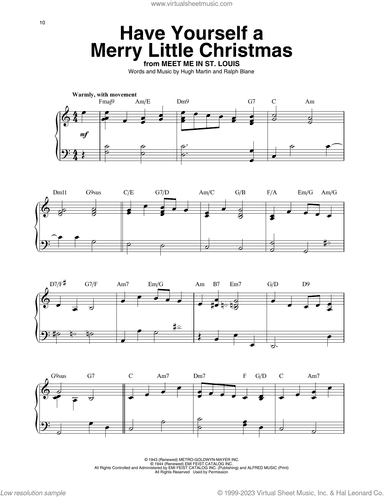 Have Yourself A Merry Little Christmas (arr. Maeve Gilchrist)