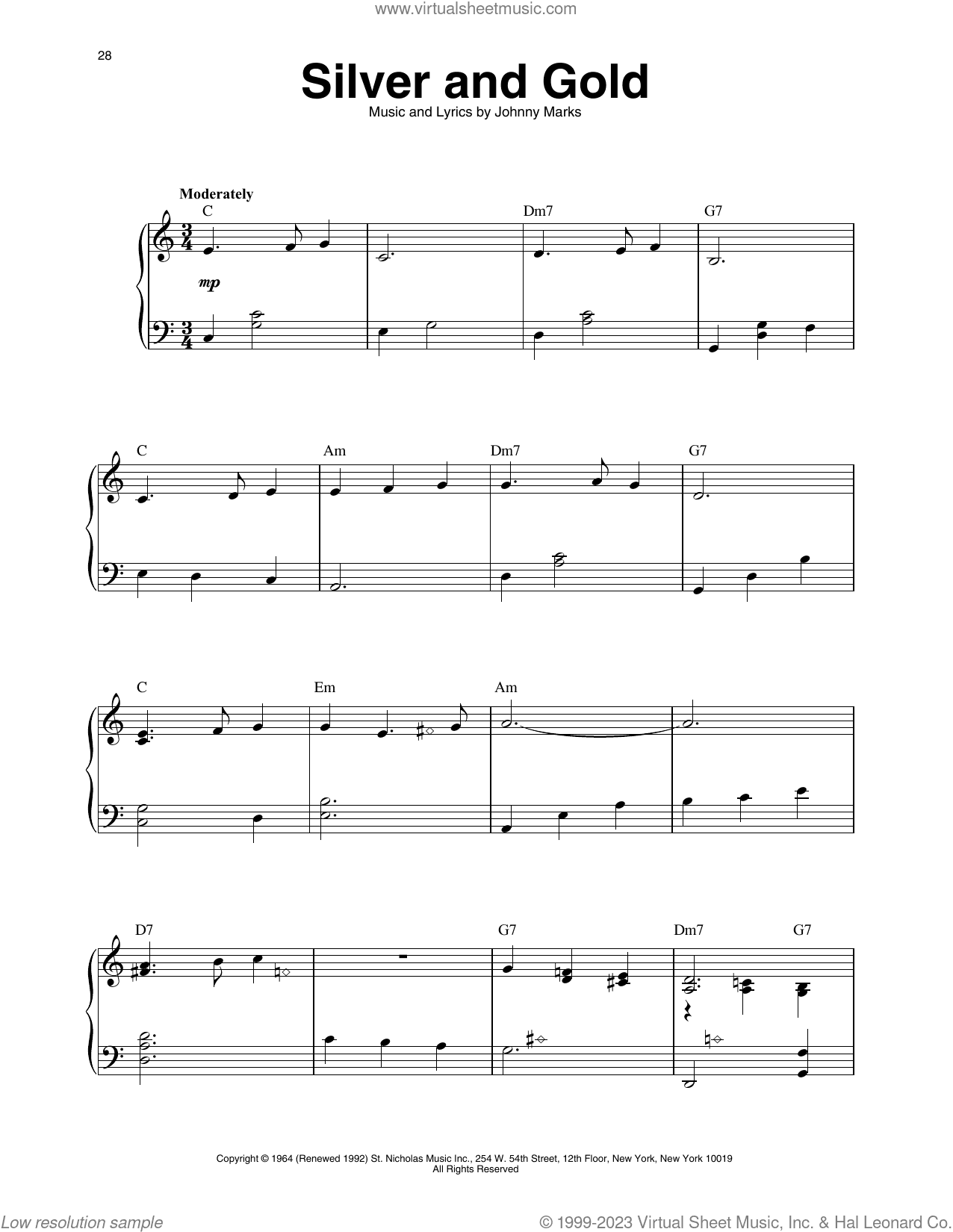 Silver And Gold (arr. Maeve Gilchrist)