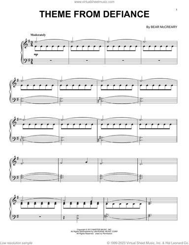 Theme From Defiance