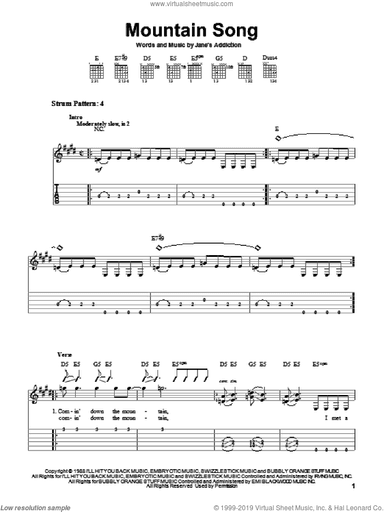 Mountain Song