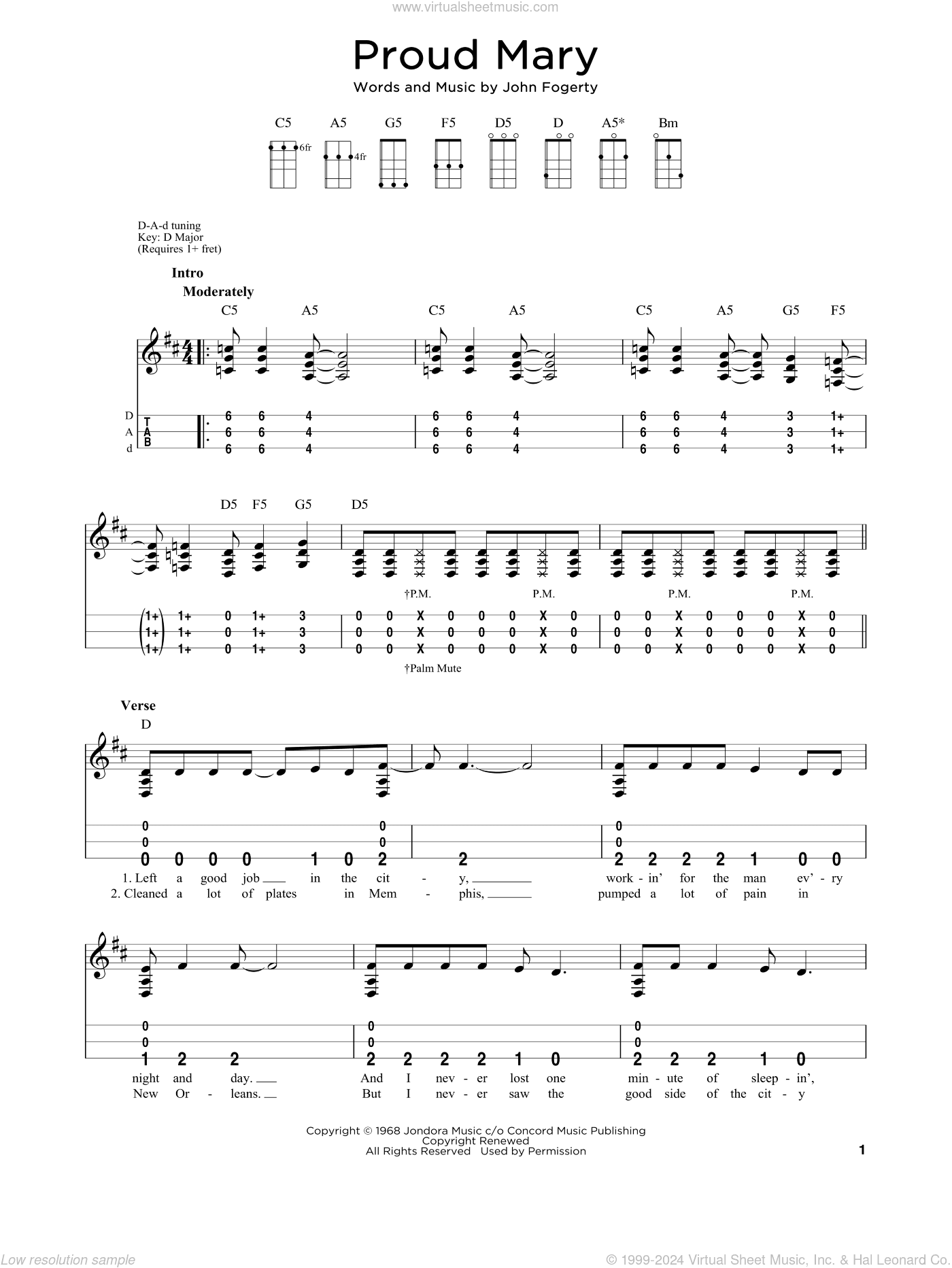 Proud Mary (arr. Steven B. Eulberg)