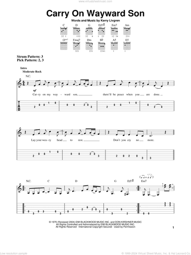 Carry On Wayward Son