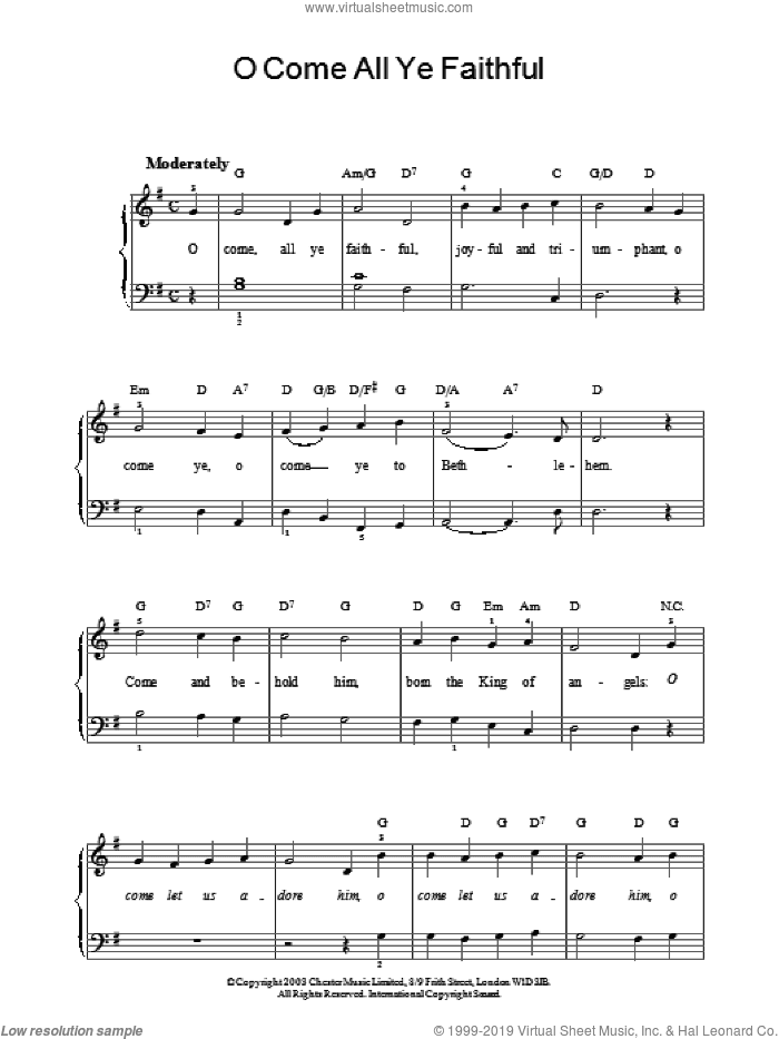O Come, All Ye Faithful (Adeste Fideles)