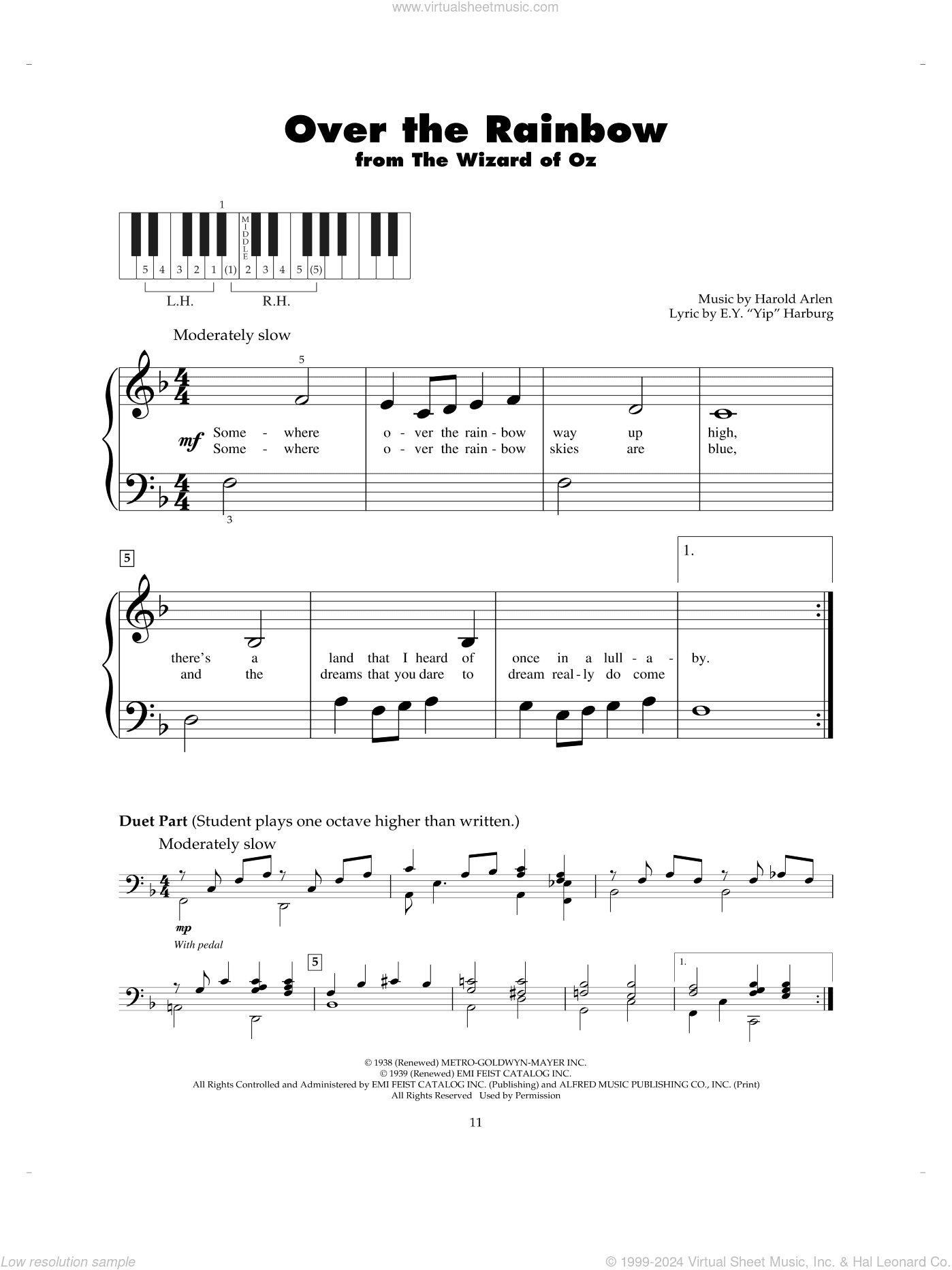 Over The Rainbow (from The Wizard Of Oz)