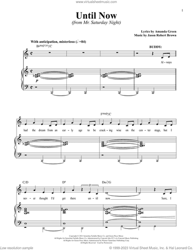 Until Now (from Mr. Saturday Night)