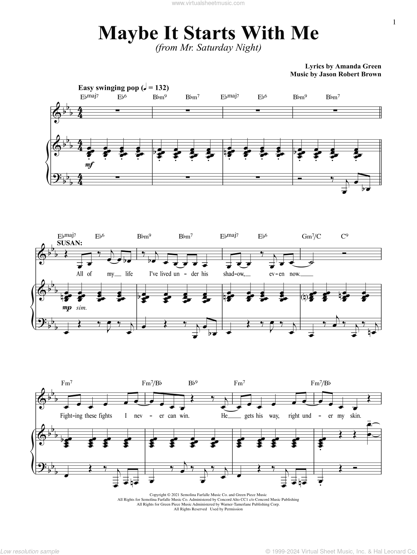 Maybe It Starts With Me (from Mr. Saturday Night)