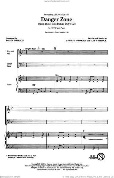 Danger Zone (arr. Roger Emerson)