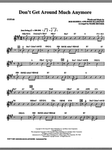 Don't Get Around Much Anymore (arr. Mark Brymer)