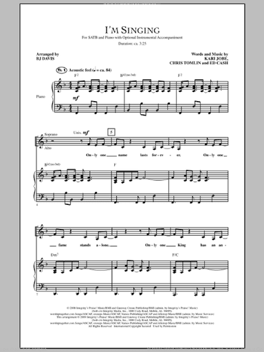 I'm Singing