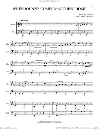 When Johnny Comes Marching Home (arr. Michelle Hynson)