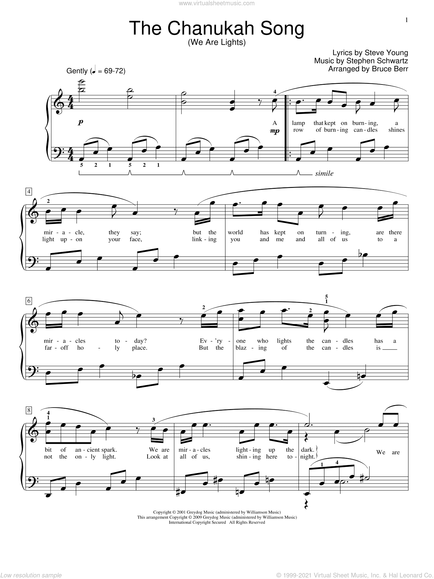 The Chanukah Song (We Are Lights)