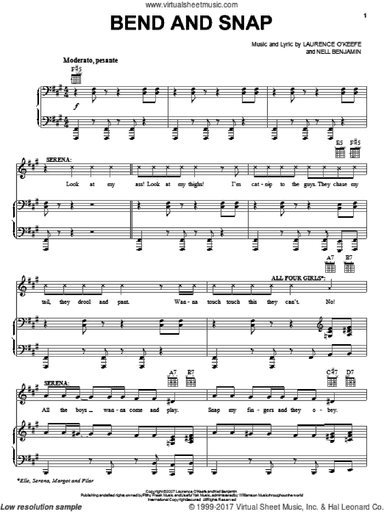 Broadway Selections from Legally Blonde (complete set of parts)