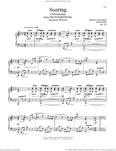 Soaring (Aufschwung), Op. 12, No. 2