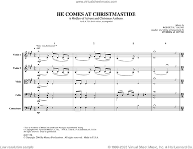 He Comes At Christmastide (arr. Stephen M. Heyde)