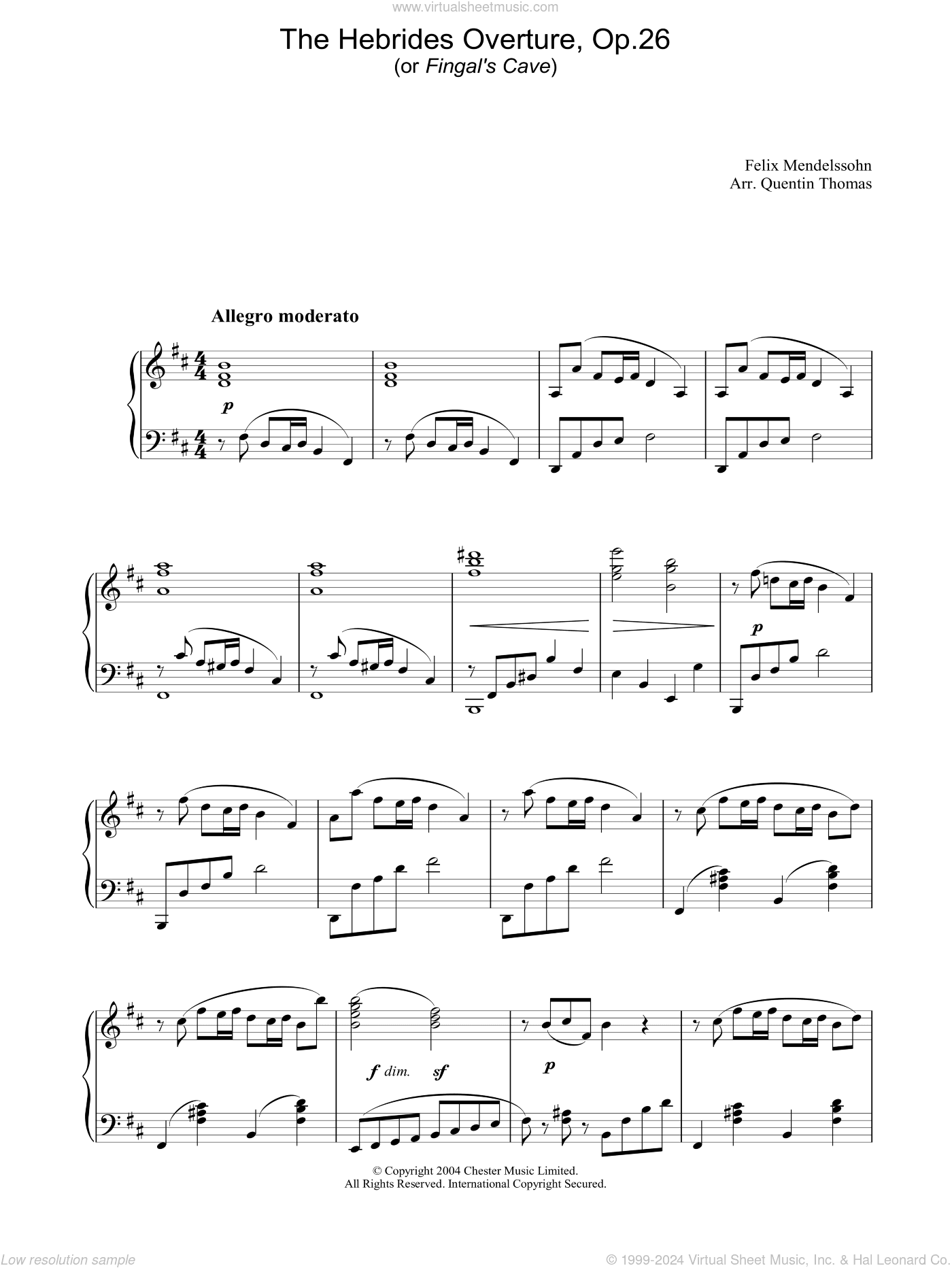 The Hebrides Overture, Op.26