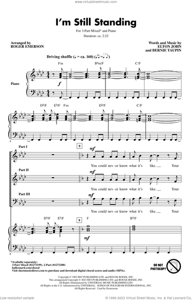 I'm Still Standing (arr. Roger Emerson)