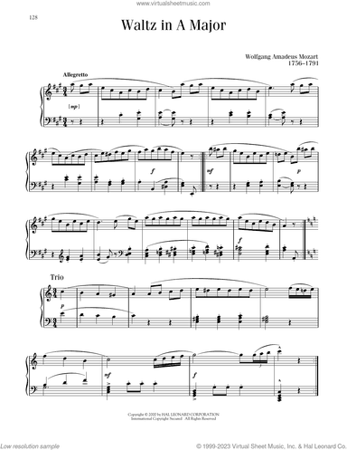 Waltz In A Major