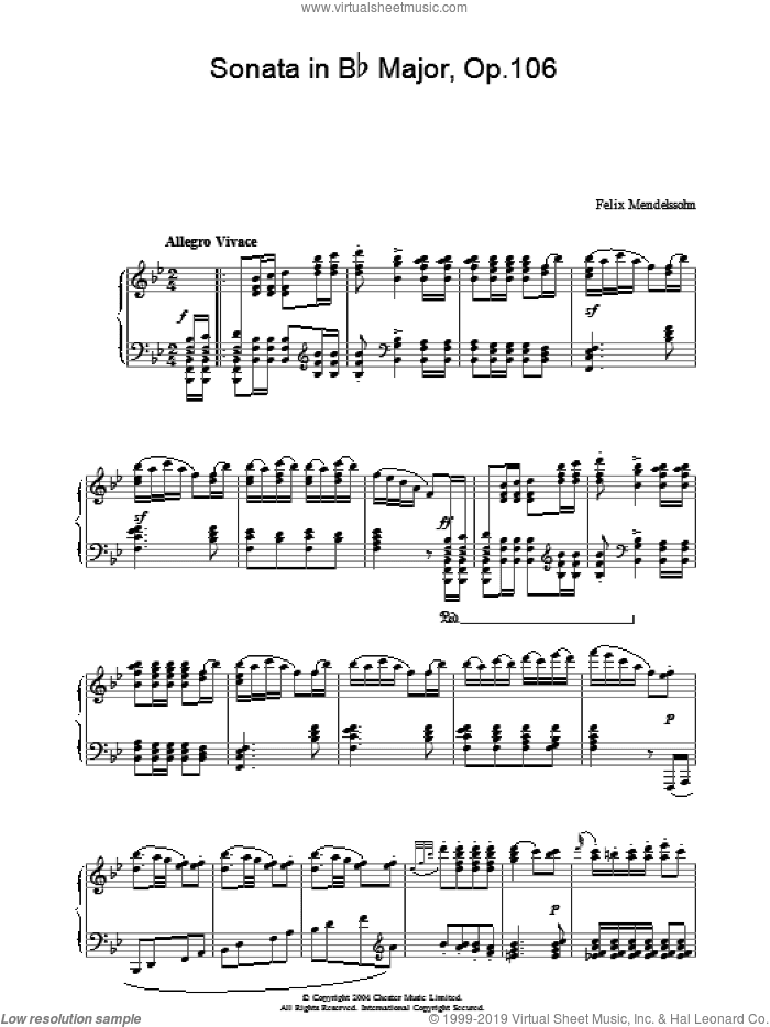 Sonata in Bb Major, Op.106