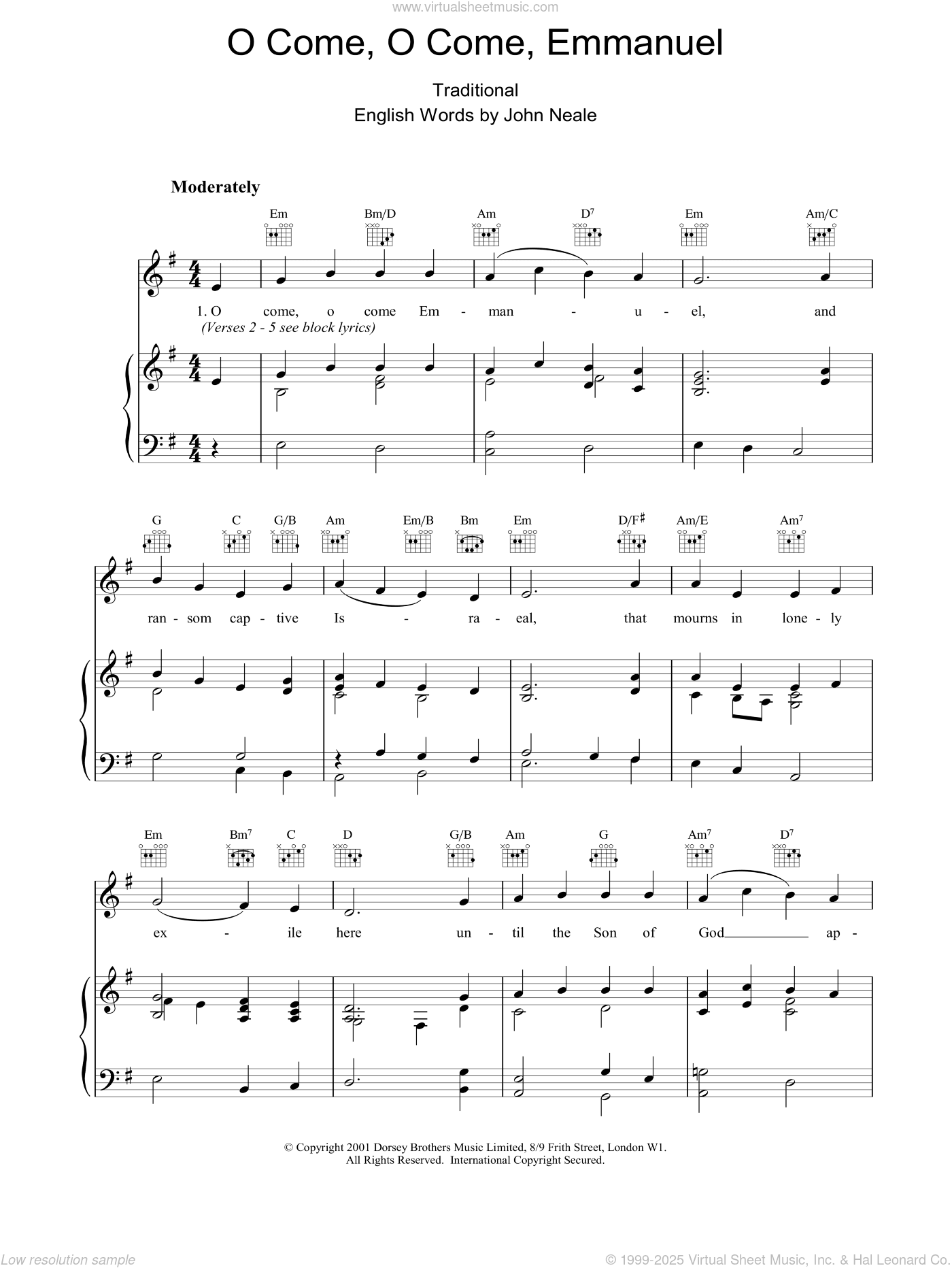 O Come, O Come Emmanuel