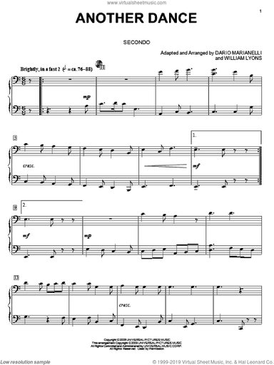 Another Dance (from Pride And Prejudice) (arr. Carol Klose)