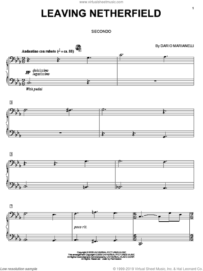 Leaving Netherfield (from Pride And Prejudice) (arr. Carol Klose)