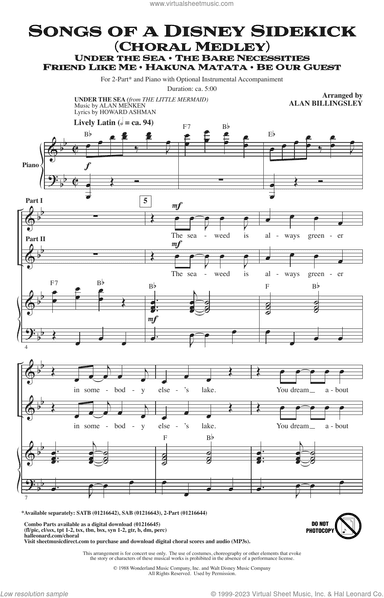 Songs of a Disney Sidekick (Choral Medley)