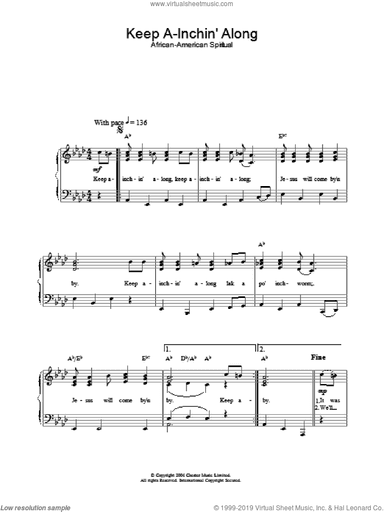 Keep A-Inchin' Along