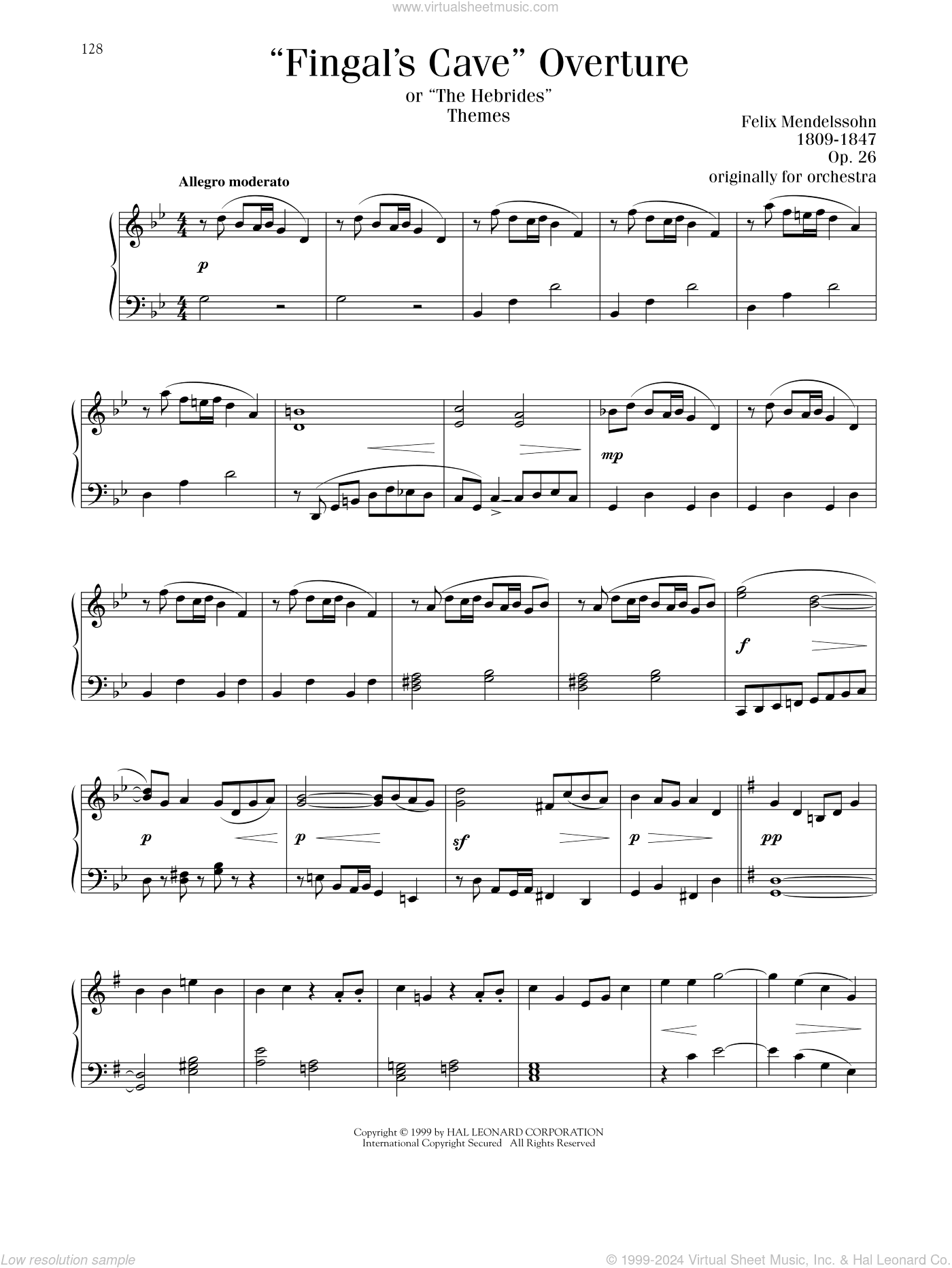 Fingal's Cave Overture