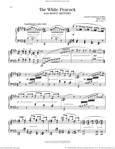 The White Peacock, Op. 7, No. 1