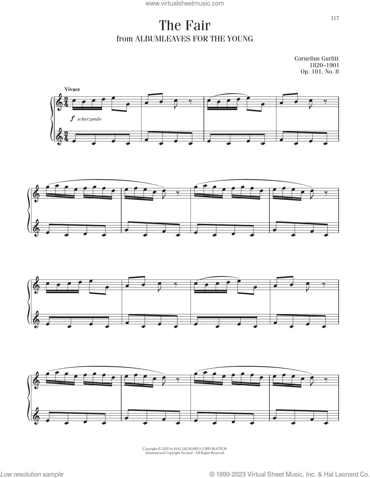 The Fair, Op. 101, No. 8