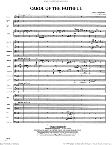 Carol Of The Faithful (from "Canticle Of Joy")