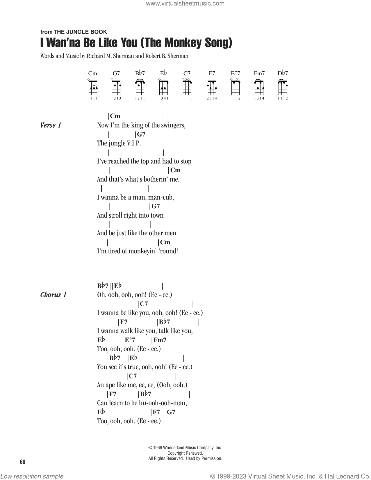 I Wan'na Be Like You (The Monkey Song) (from The Jungle Book)