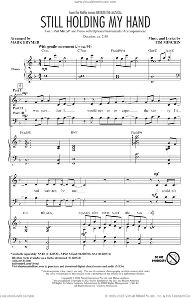 Still Holding My Hand (from Matilda The Musical) (arr. Mark Brymer)